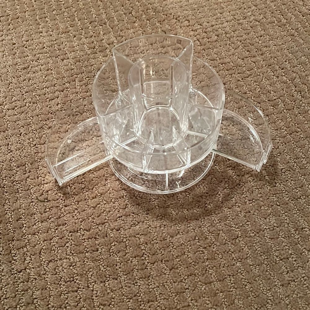 London Soho New York acrylic plastic Makeup Organizer